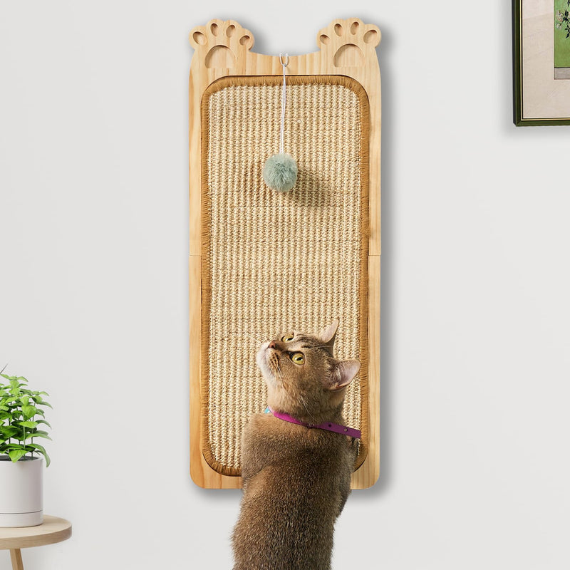Wall-Mounted Cat Scratcher