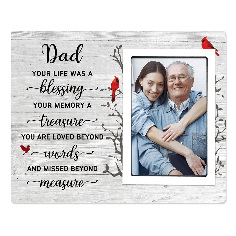 Memorial Dad Picture Frame